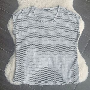 Premise Studio Geometric Pattern Women's Blouse sz M